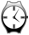 Silver watch
